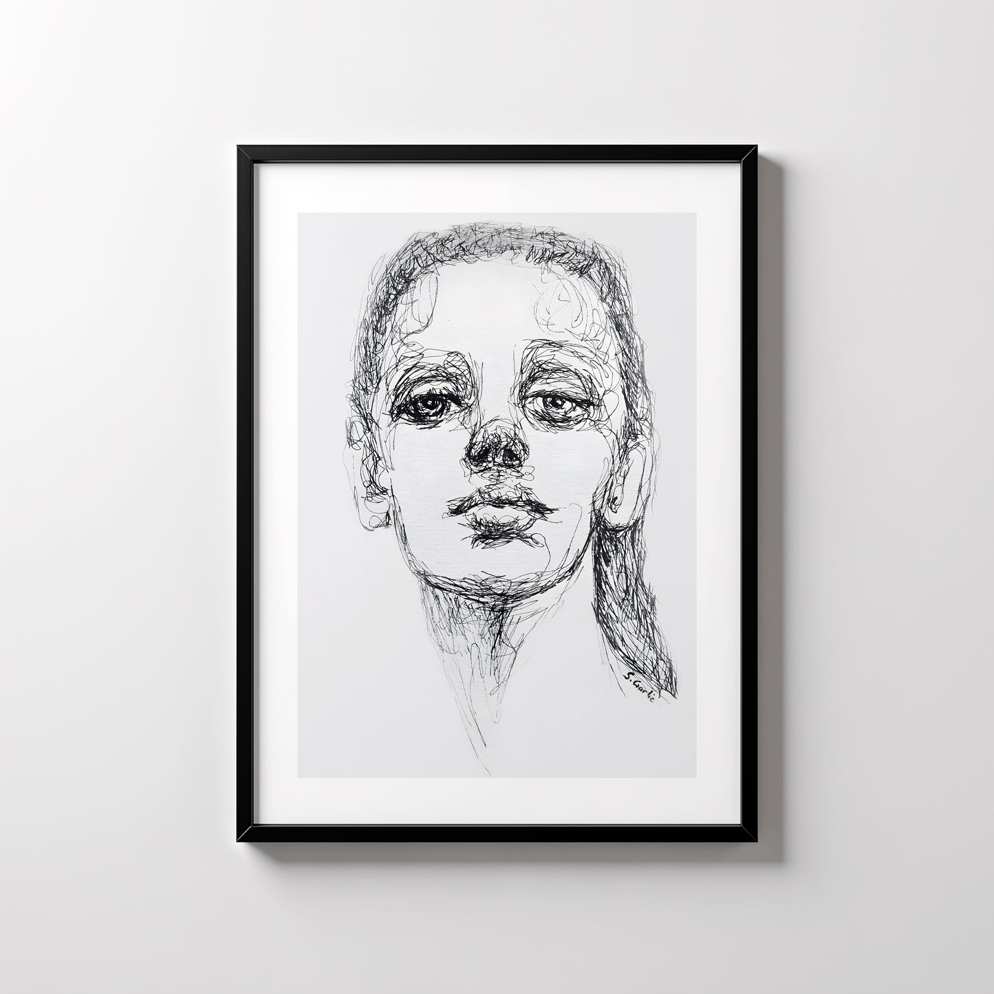 Du er vakker. Kunsttrykk