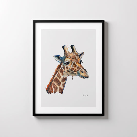 Sjiraff. Kunsttrykk