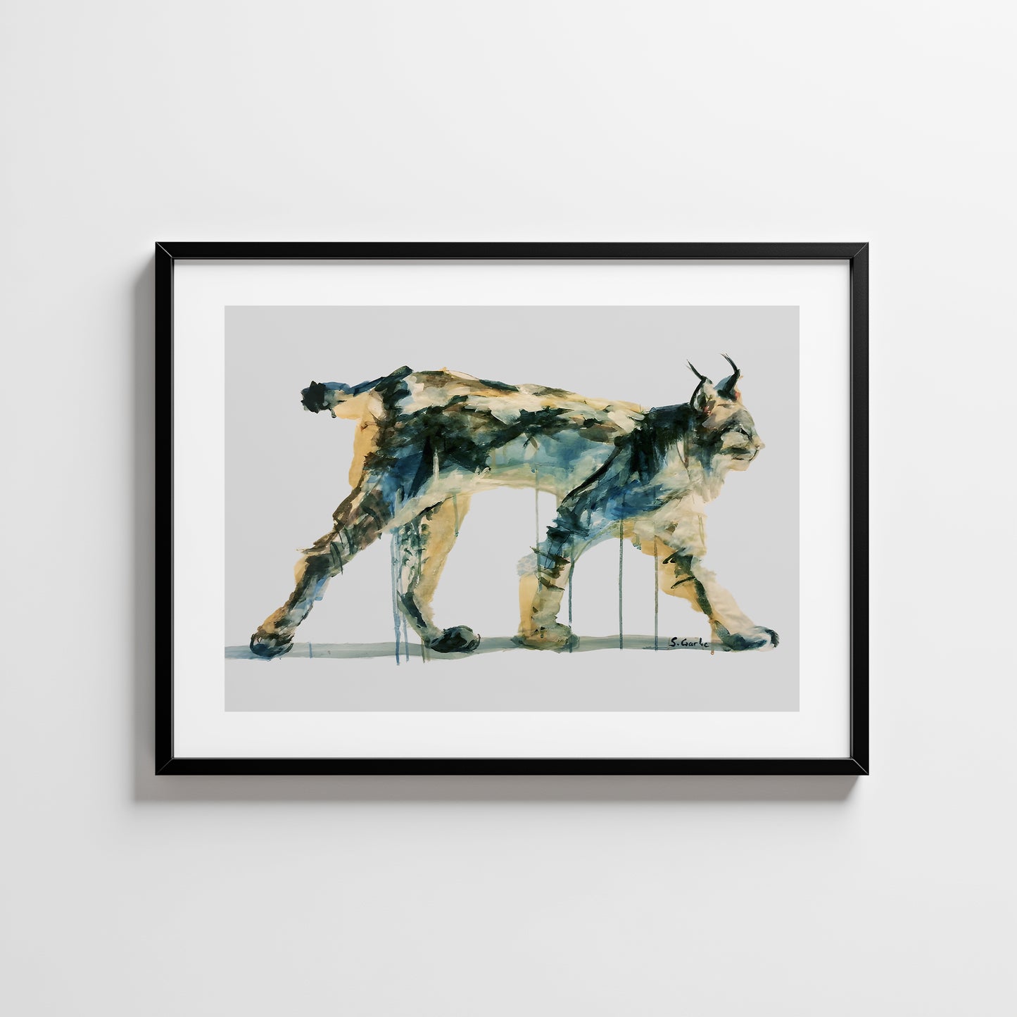 Vandring mot nord. Kunsttrykk