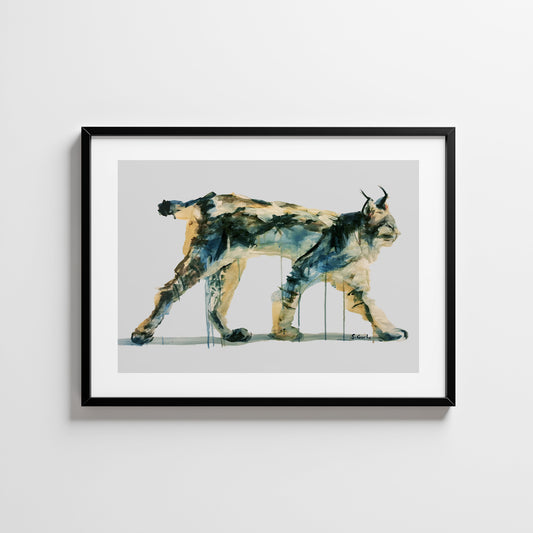 Vandring mot nord. Kunsttrykk