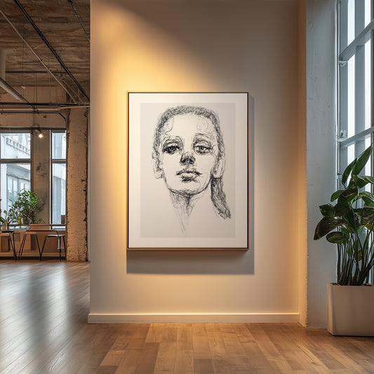 Du er vakker. Kunsttrykk