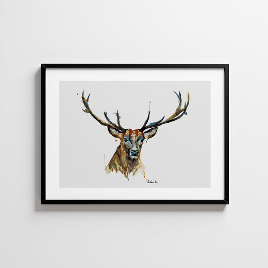 Hjort. Kunsttrykk