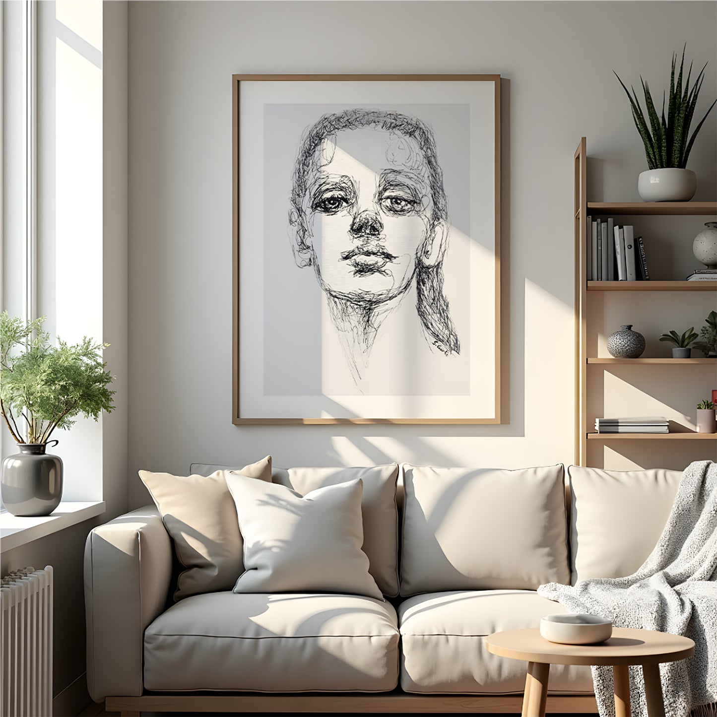Du er vakker. Kunsttrykk