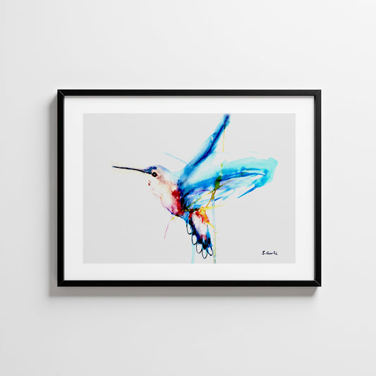 Fargedans. Kunsttrykk