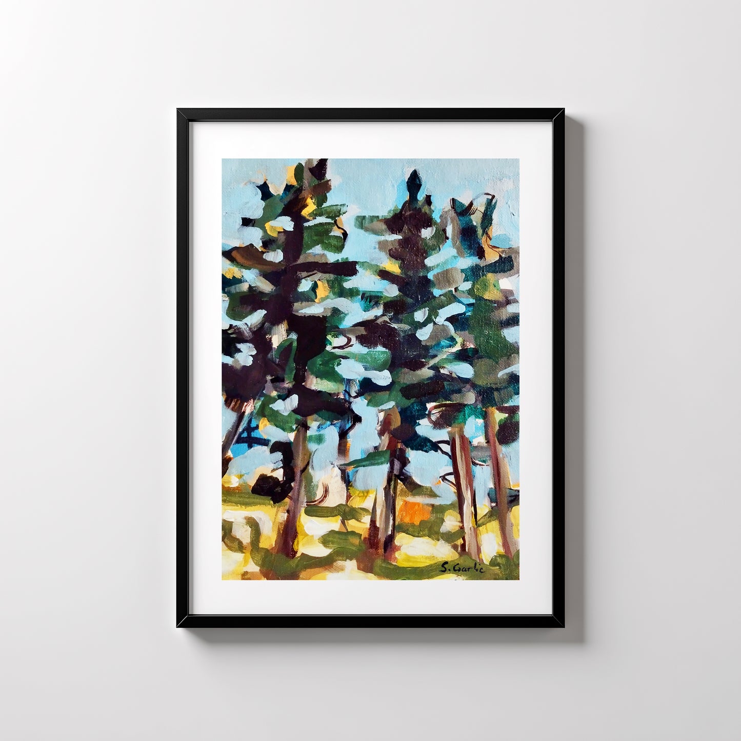 Premium plakat i matt papir