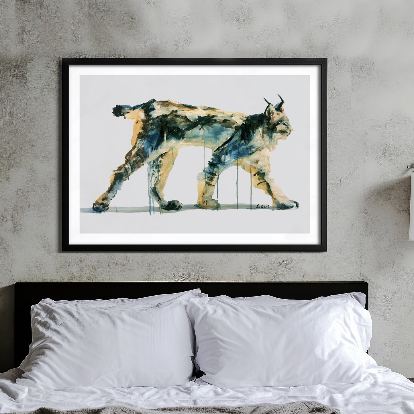 Vandring mot nord. Kunsttrykk