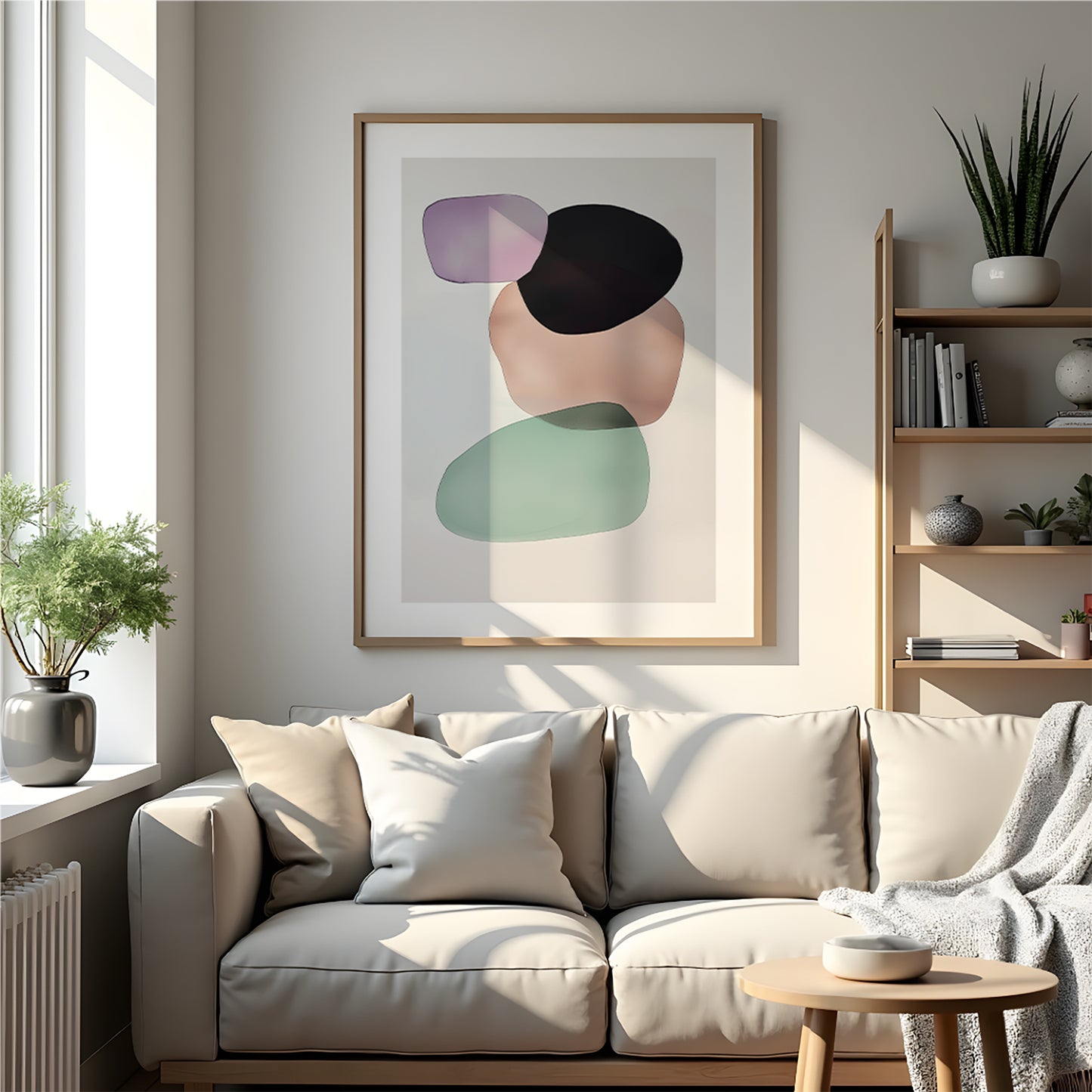 Transparente former. Kunsttrykk