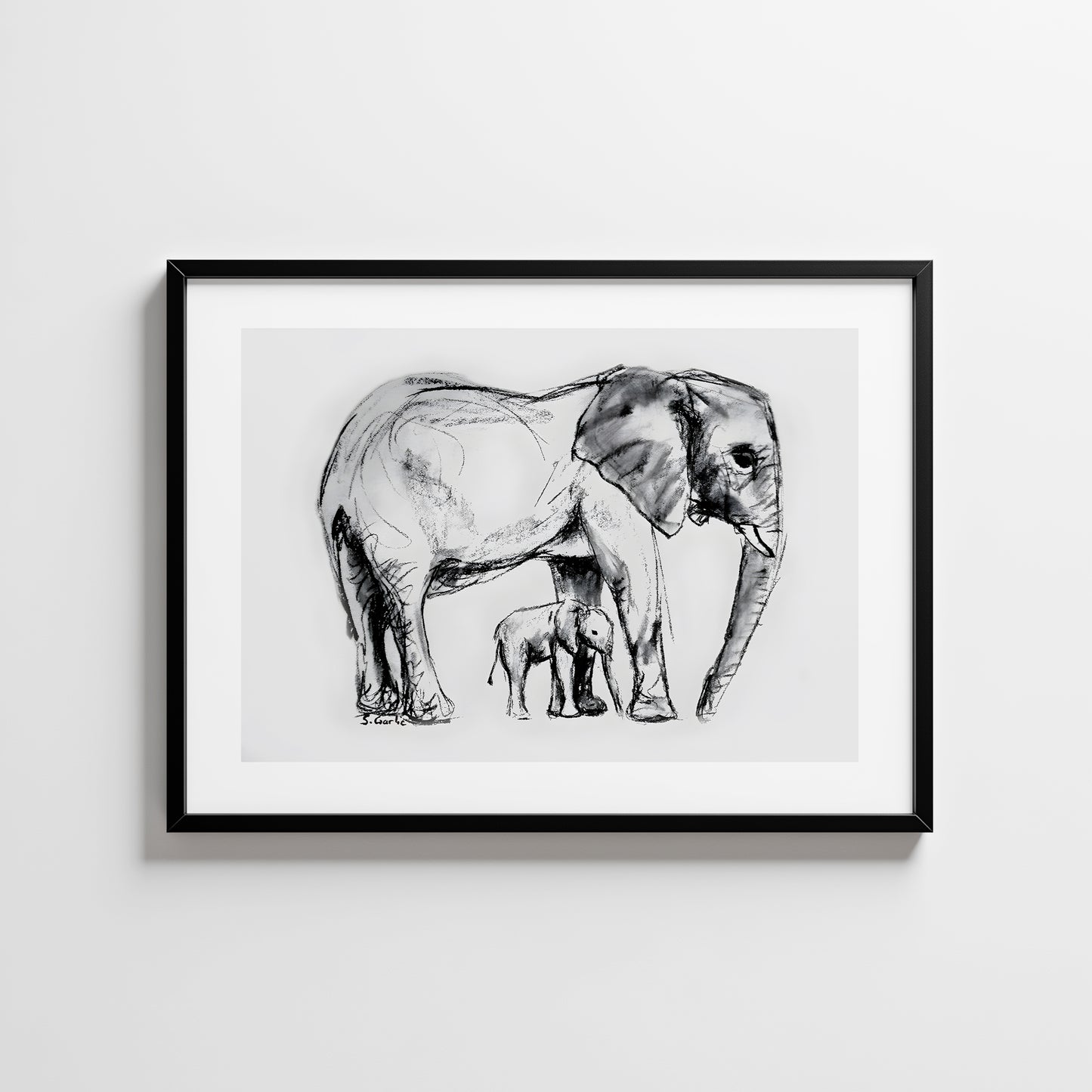 Trygghet. Kunstplakat