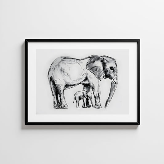 Trygghet. Kunstplakat