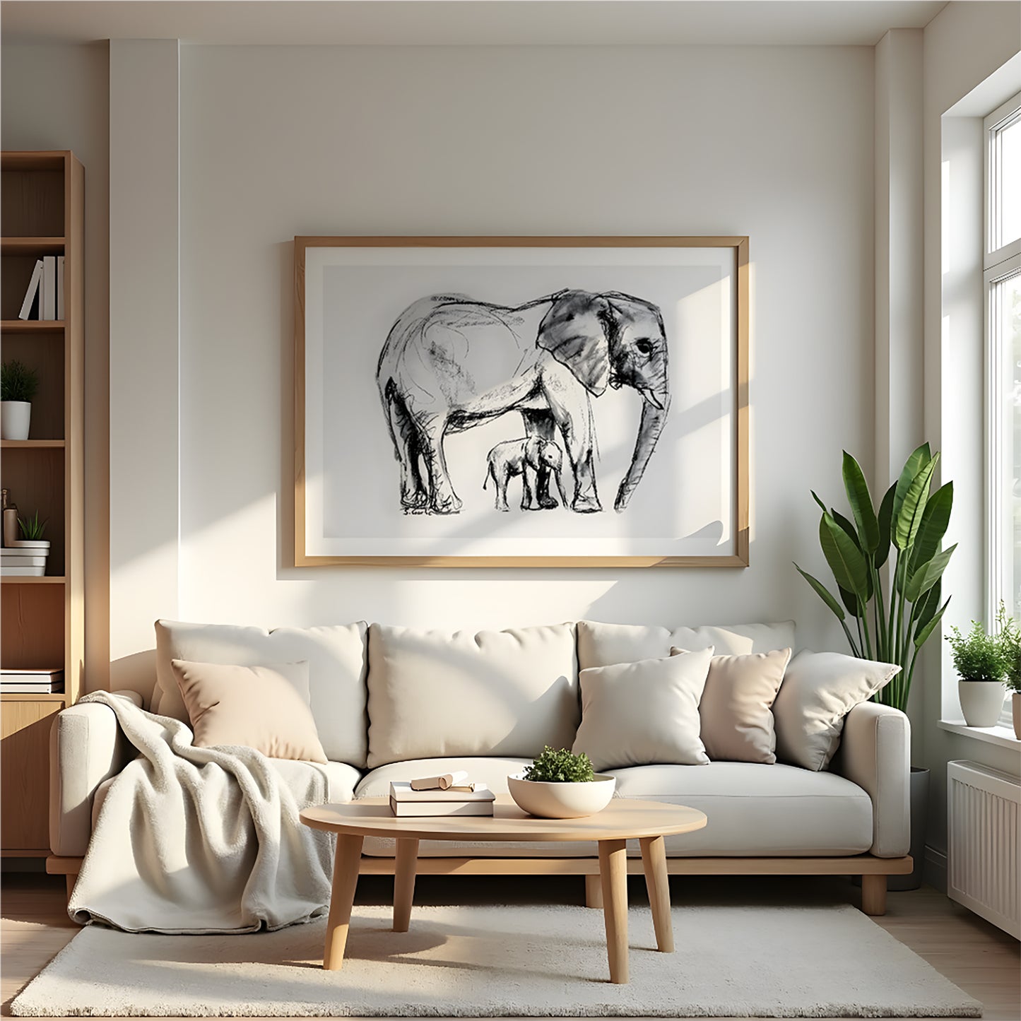 Trygghet. Kunstplakat