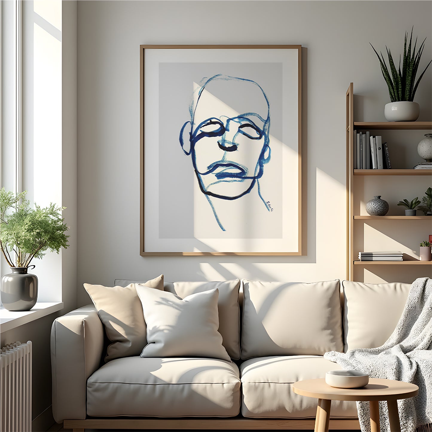 Glidende tanker. Kunsttrykkk