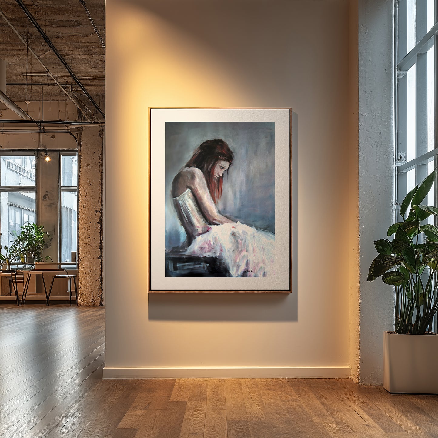 Etter ballet. Kunsttrykk