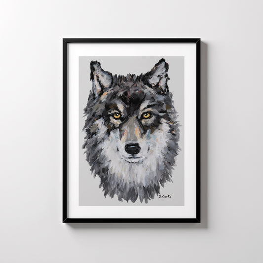 Ulv. Kunsttrykk